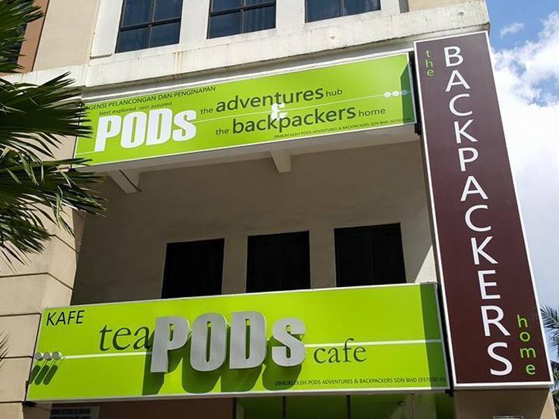 Pods The Backpackers Home & Cafe, Kuala Lumpur Exteriér fotografie