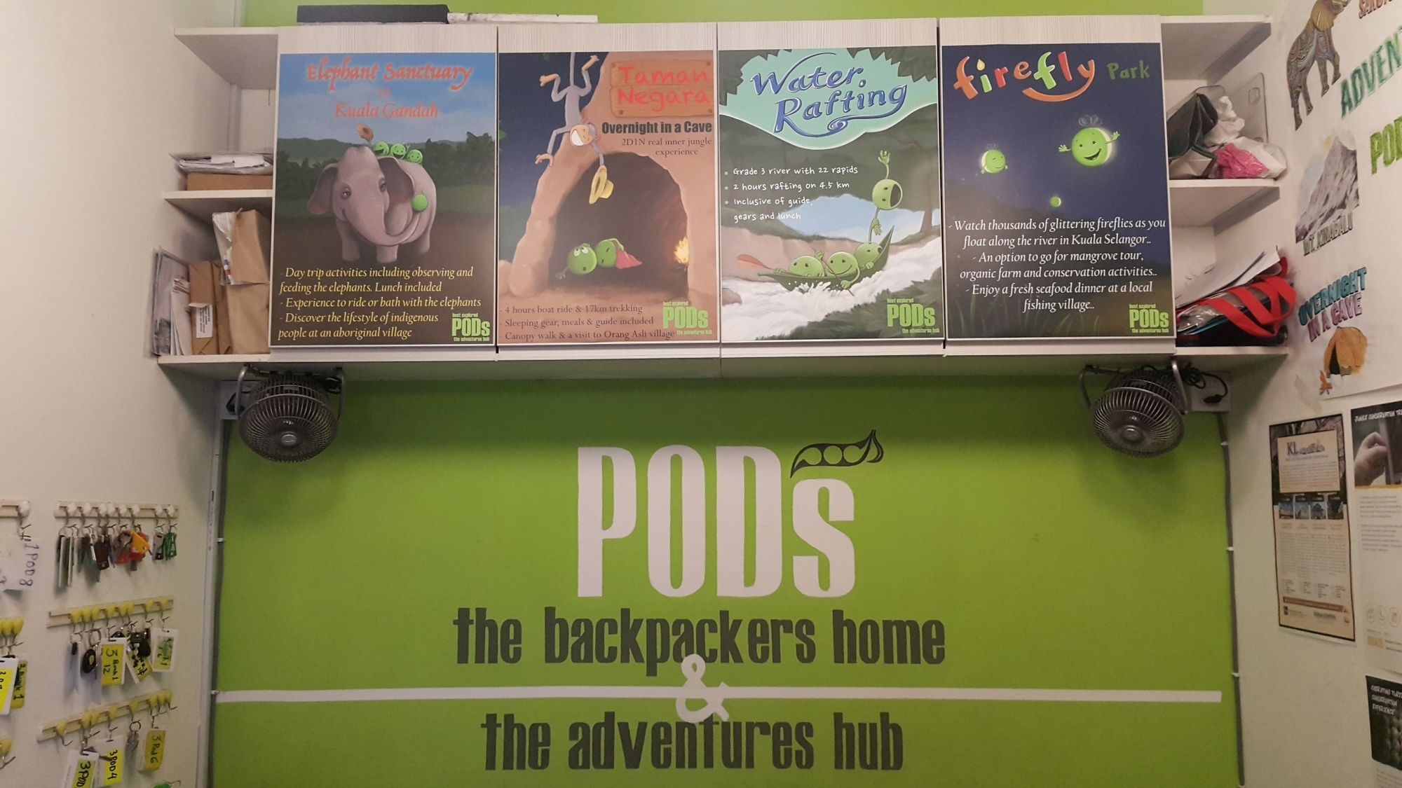 Pods The Backpackers Home & Cafe, Kuala Lumpur Exteriér fotografie
