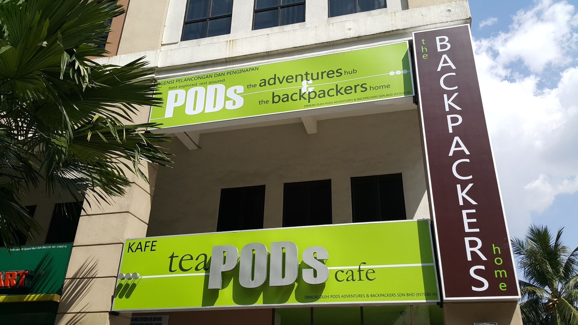 Pods The Backpackers Home & Cafe, Kuala Lumpur Exteriér fotografie